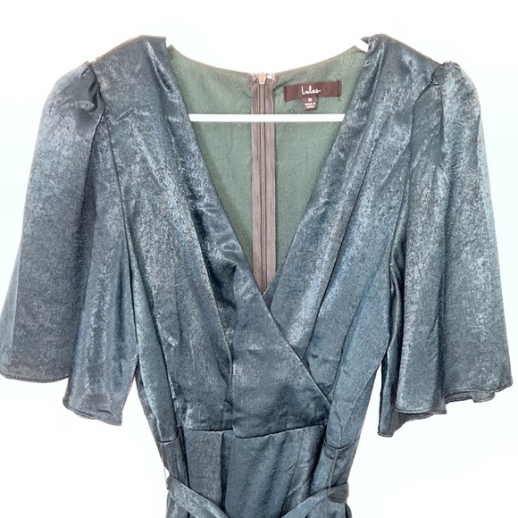 Lulus high low wrap dress - Picture 4 of 6